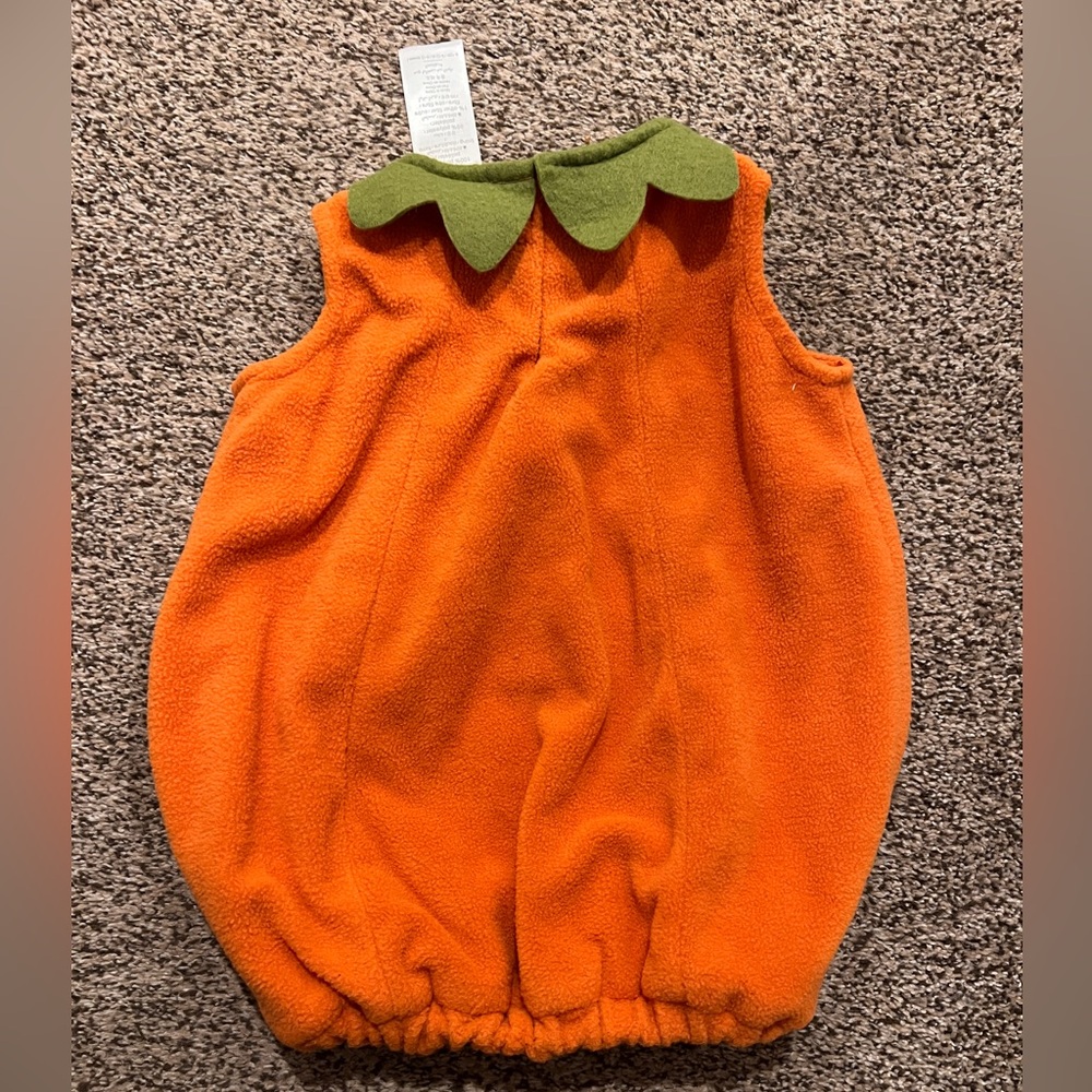 Pottery Barn Kids Pumpkin Costume 6-12 months - Picture 5 of 6